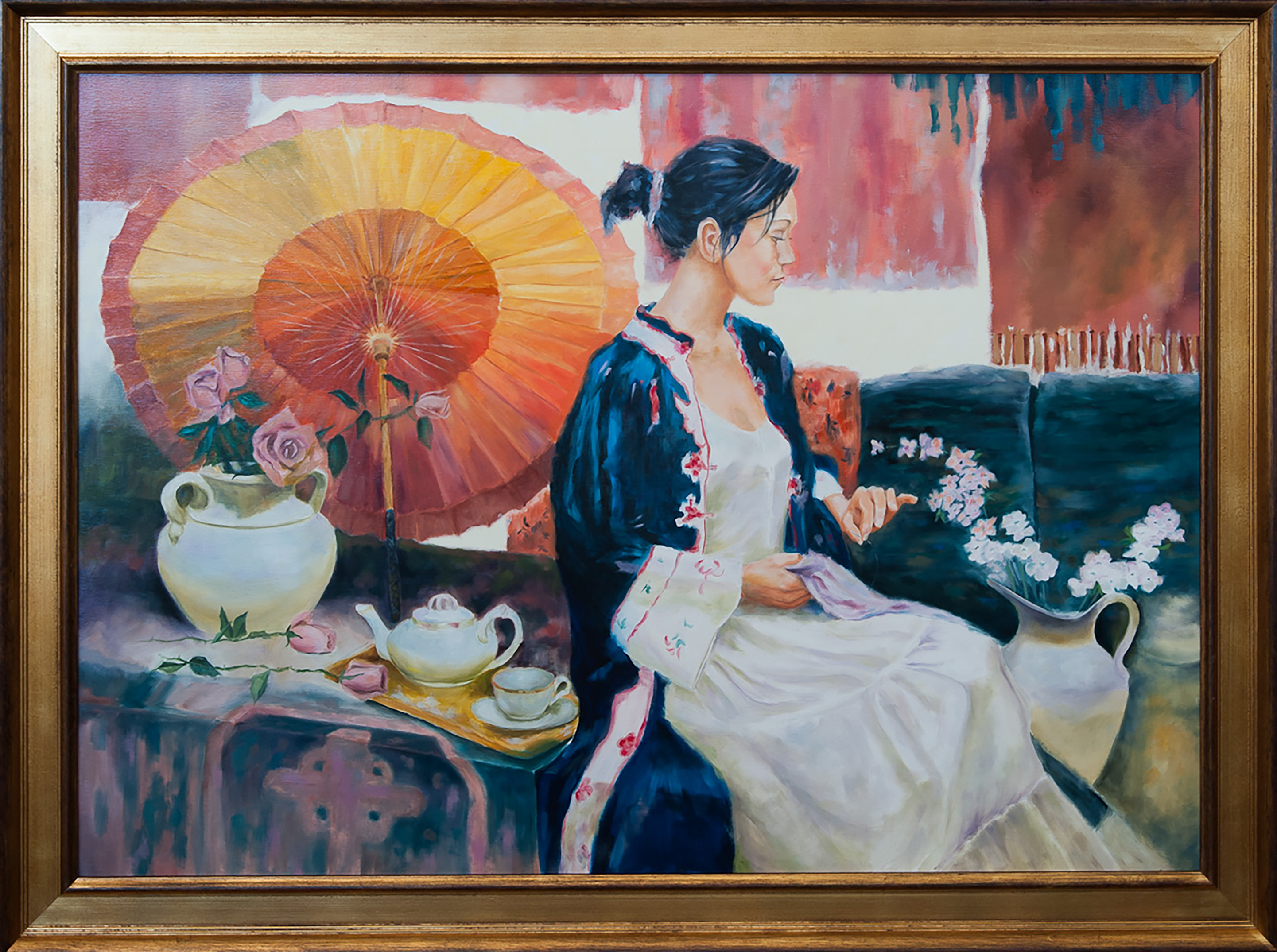 Needlework and Tea