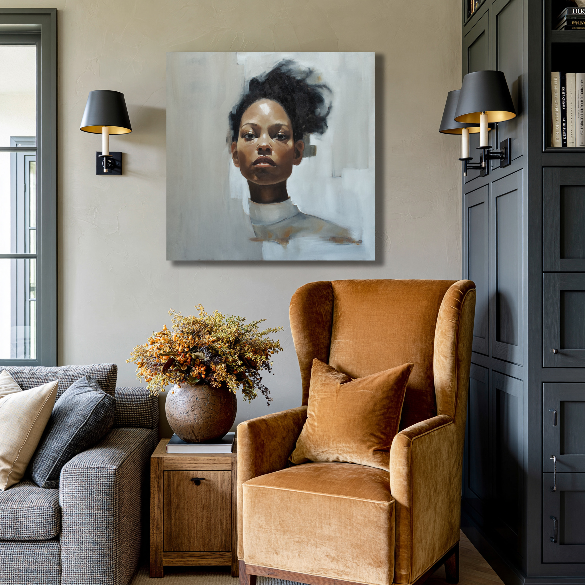 Abstract Beauty shown in place