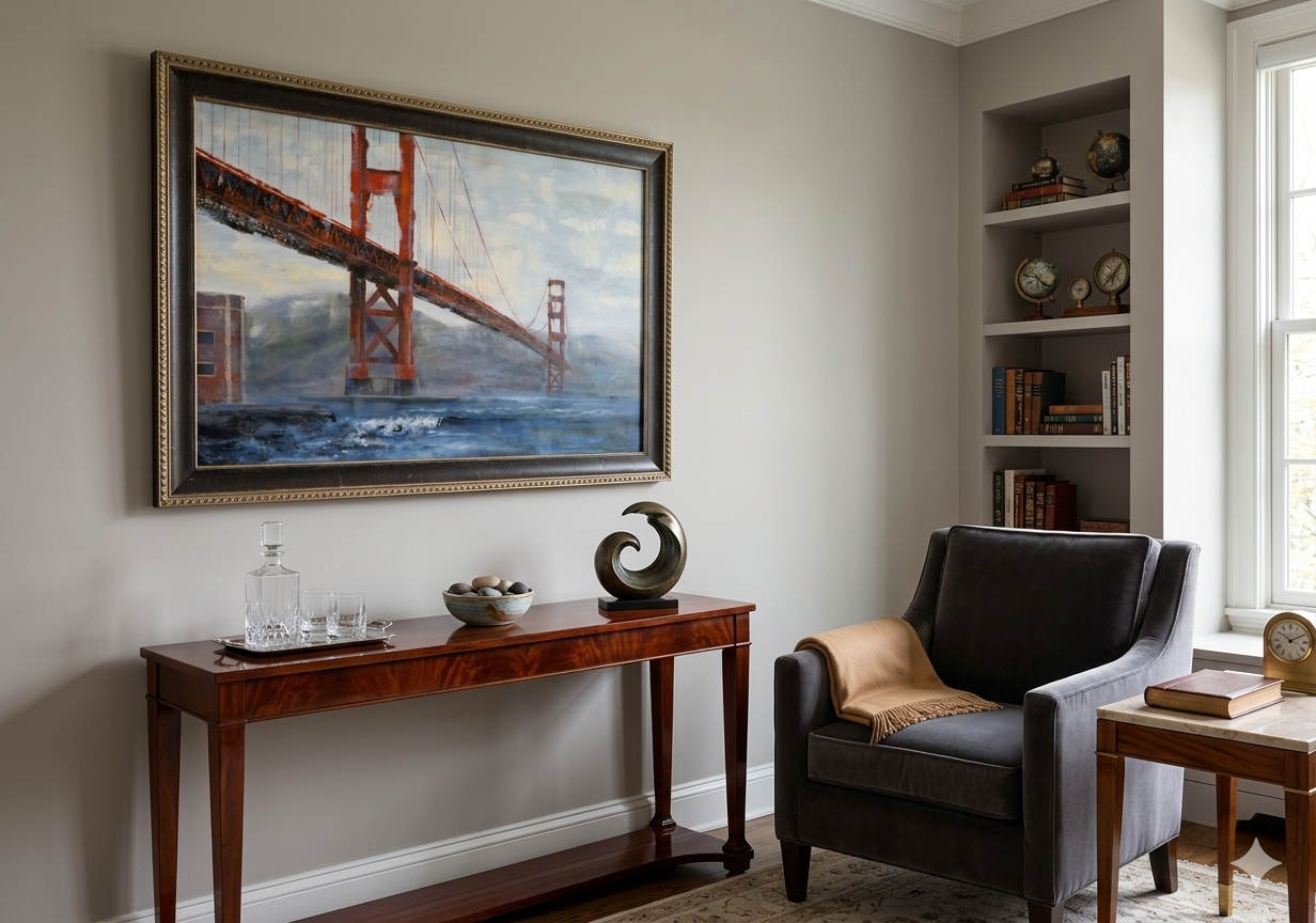 Bay Bridge Surf shown in place