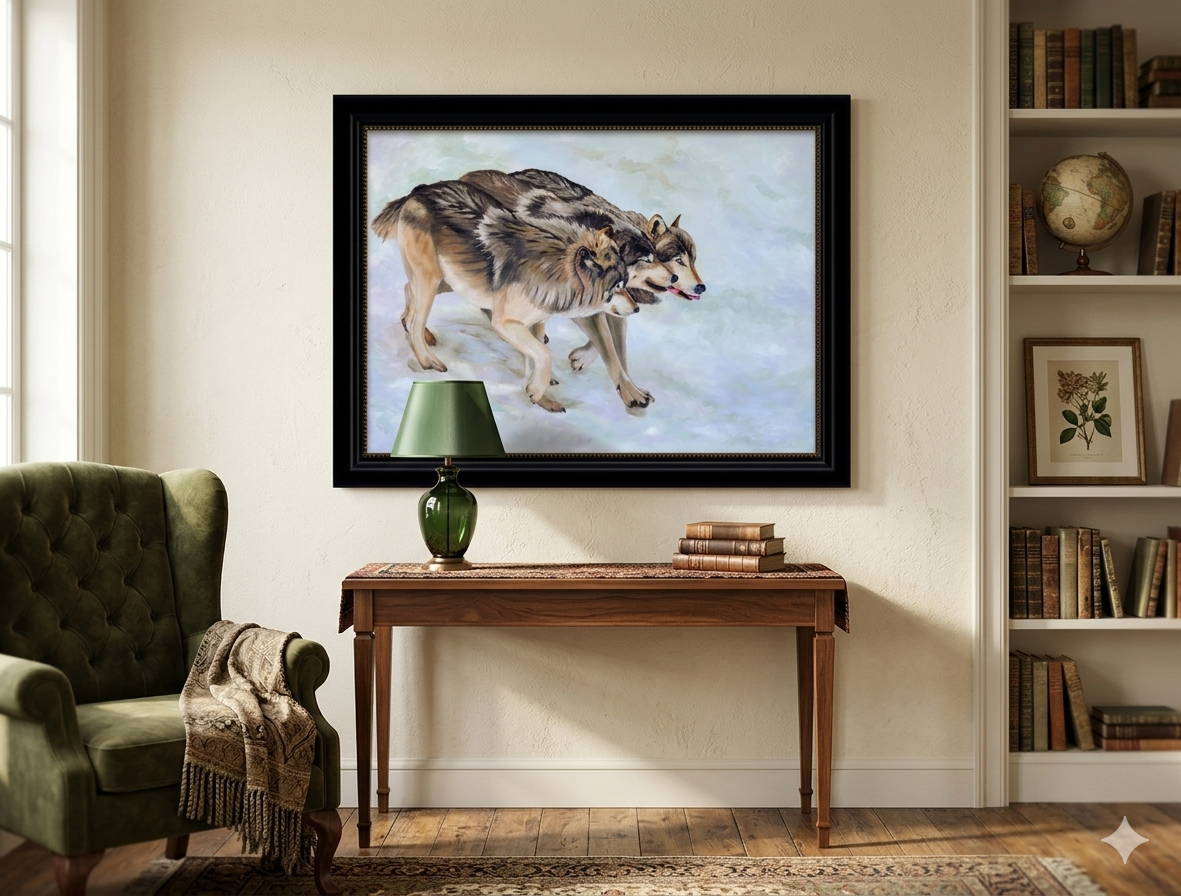 Three on the Prowl shown in place