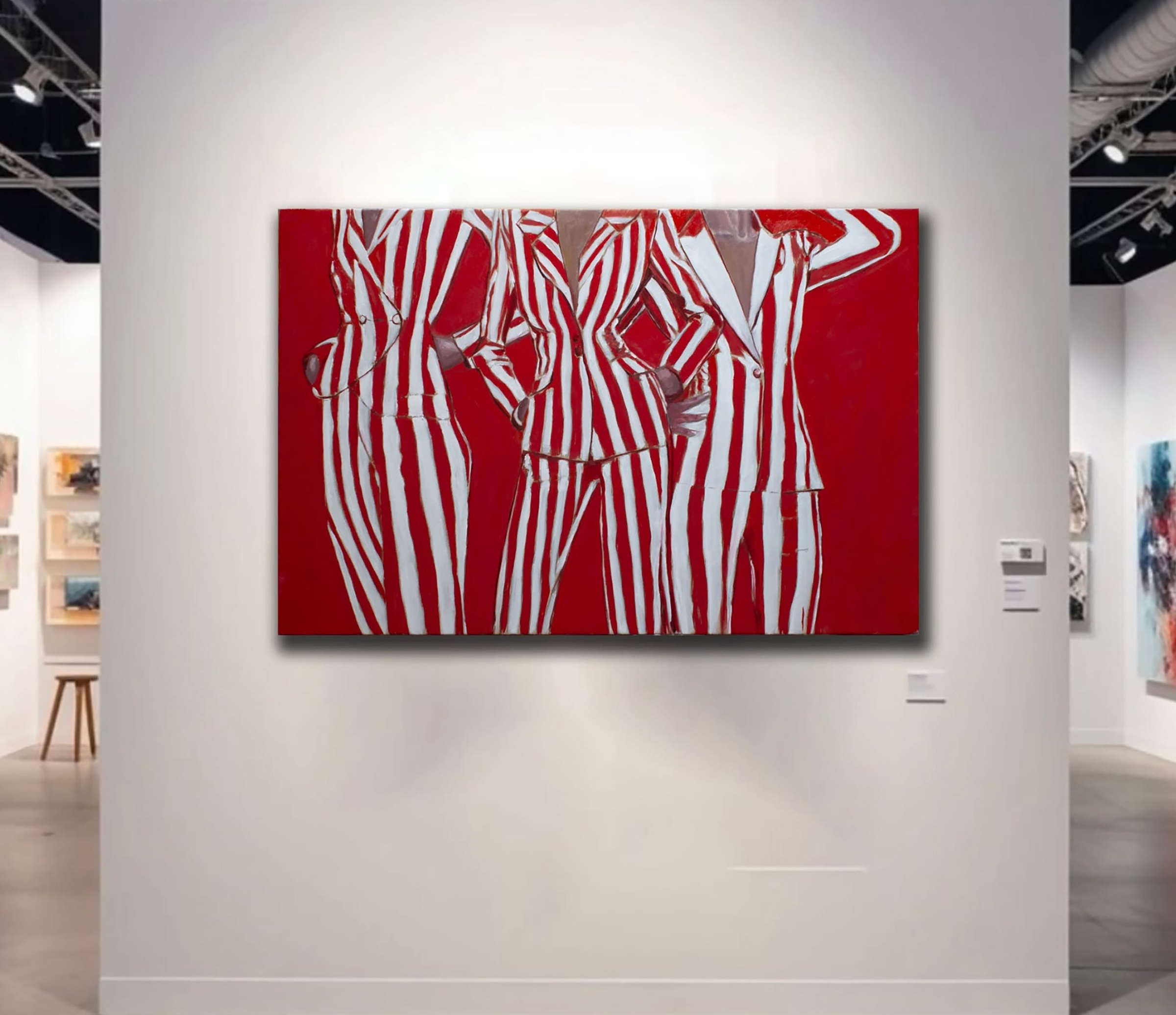 Girls in Stripes shown in place