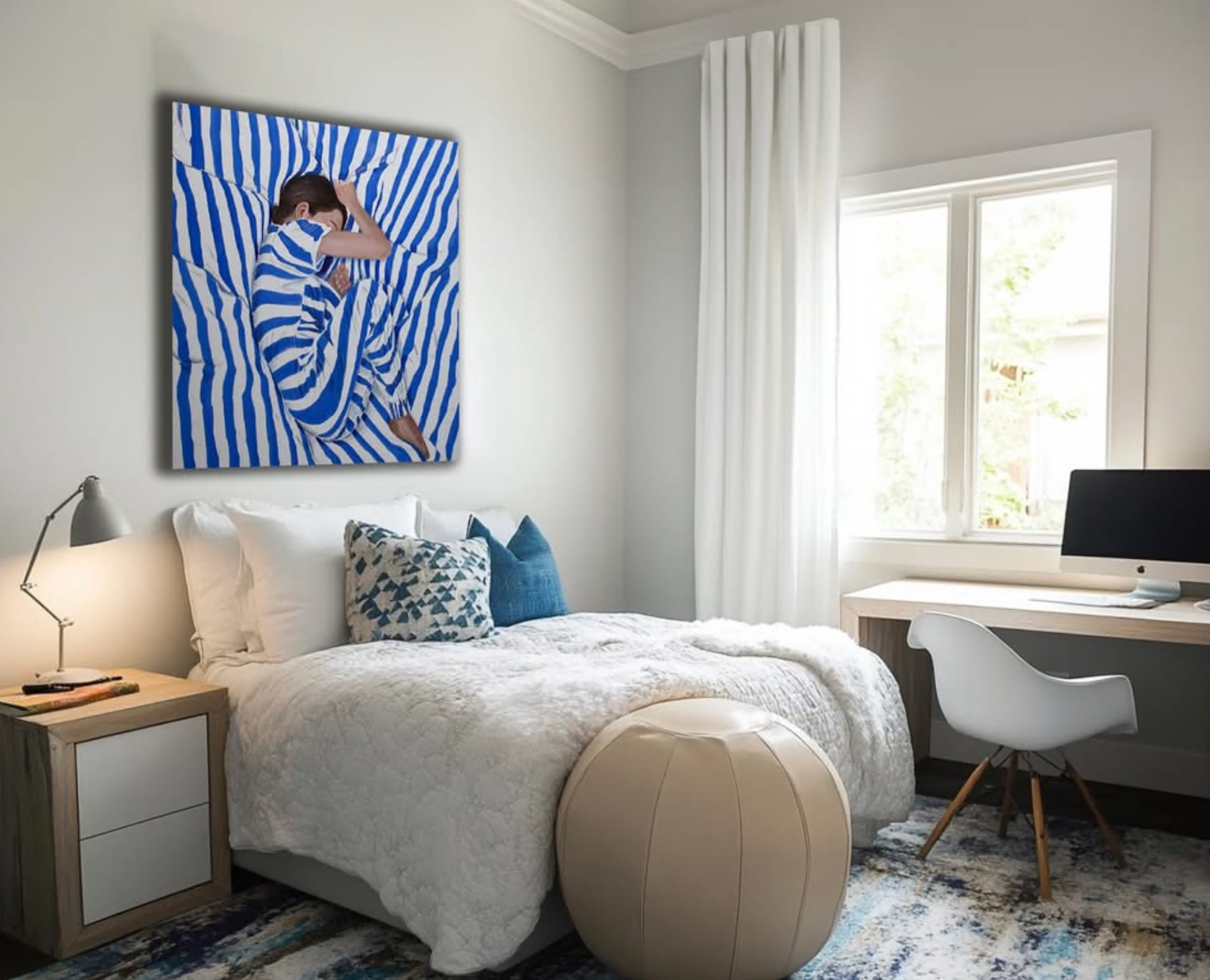 Dreaming of Stripes shown in place